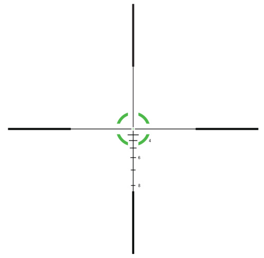 TRIJICON TRIJICON CREDO 1-6X24 BLK 30MM BDC GRN
